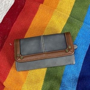 Grey wallet